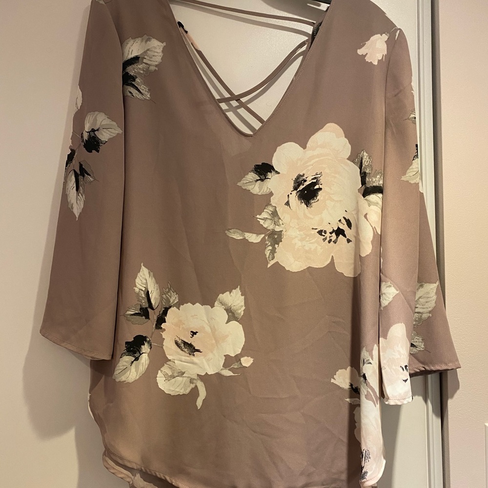 Flowy Flower top